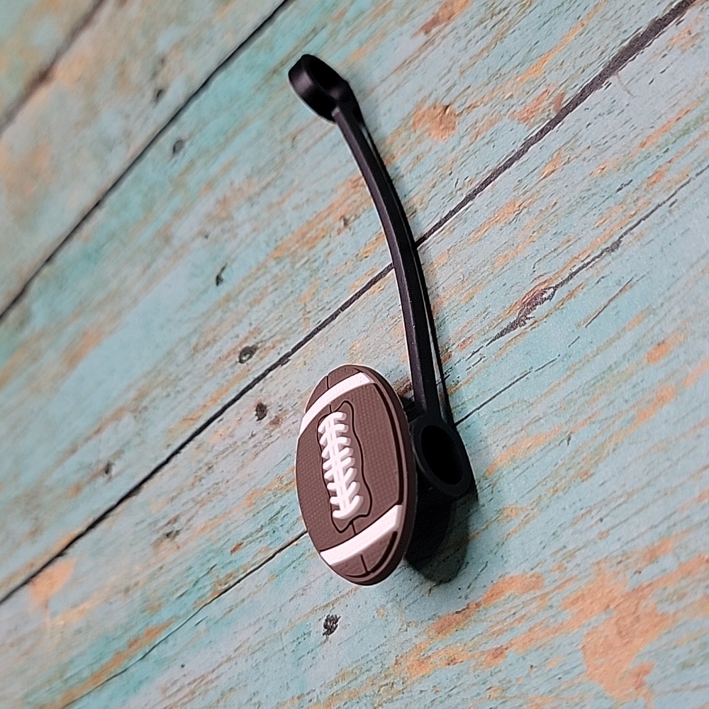 Football Straw Topper - Picture 2 of 5